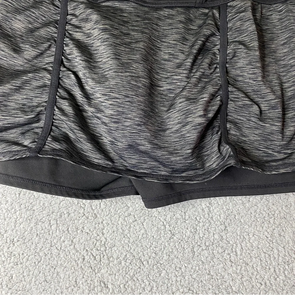 Ideology Womens Skort Tennis Golf Active Workout Run Black  Grey pockets - Picture 9 of 13